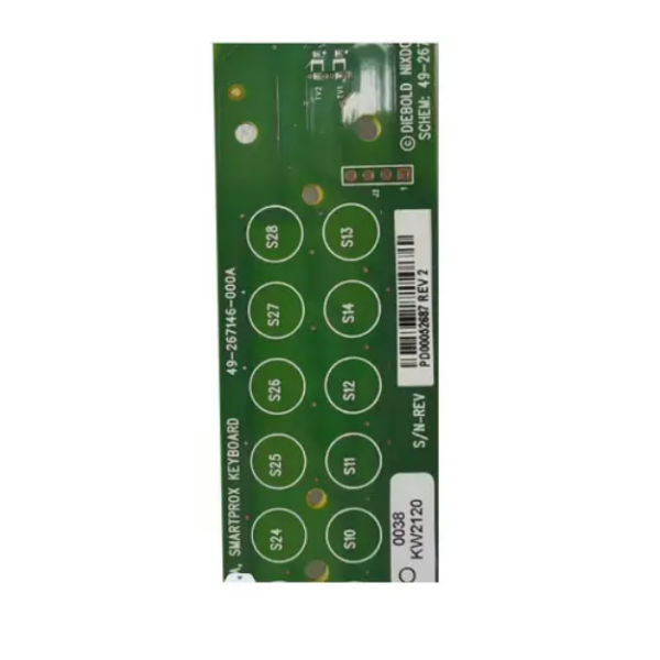49267146000A Diebold 5550 PCBA Smartprox Keyboard ATM Machine Parts 49-267146-000A 